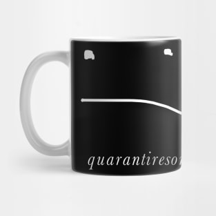 Quarantine Tiresome Covid White Mug